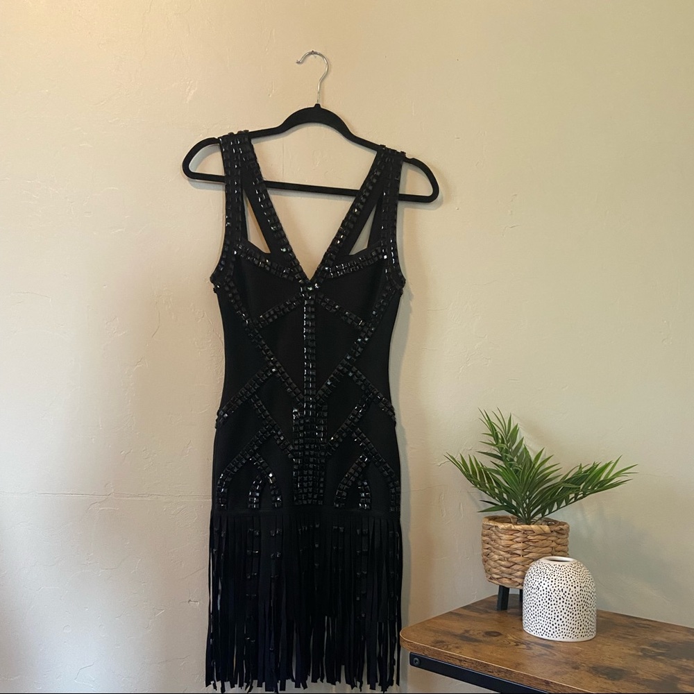 Miss Circle New York bodycon flapper style bandage dress.